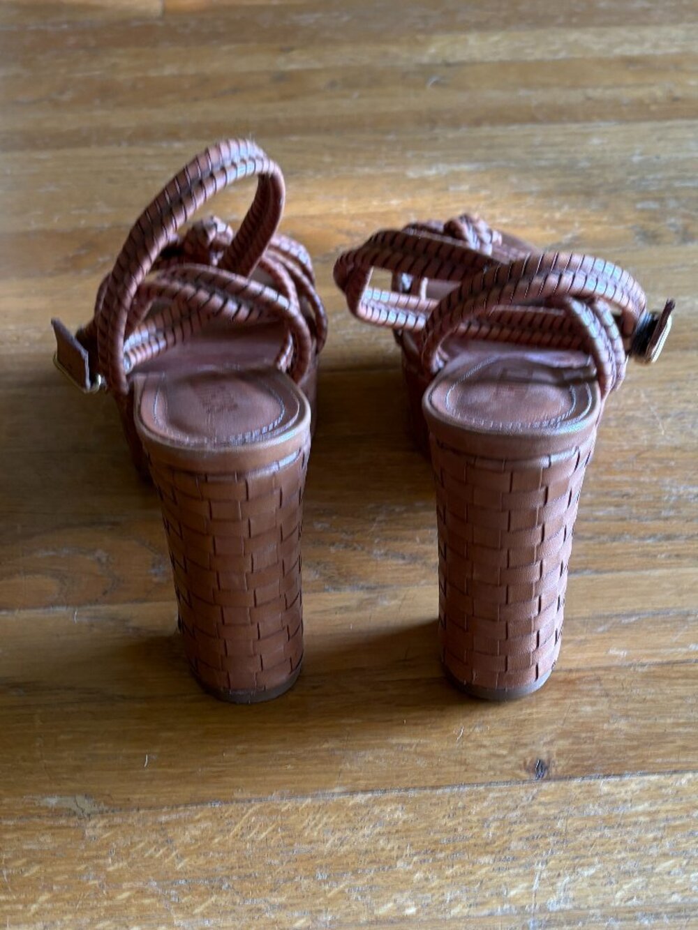 Schutz // Khari Platform Ankle-Strap Sandals - Picture 3 of 6